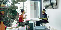 260px-2 people meeting in modern office with plants-platinum-group