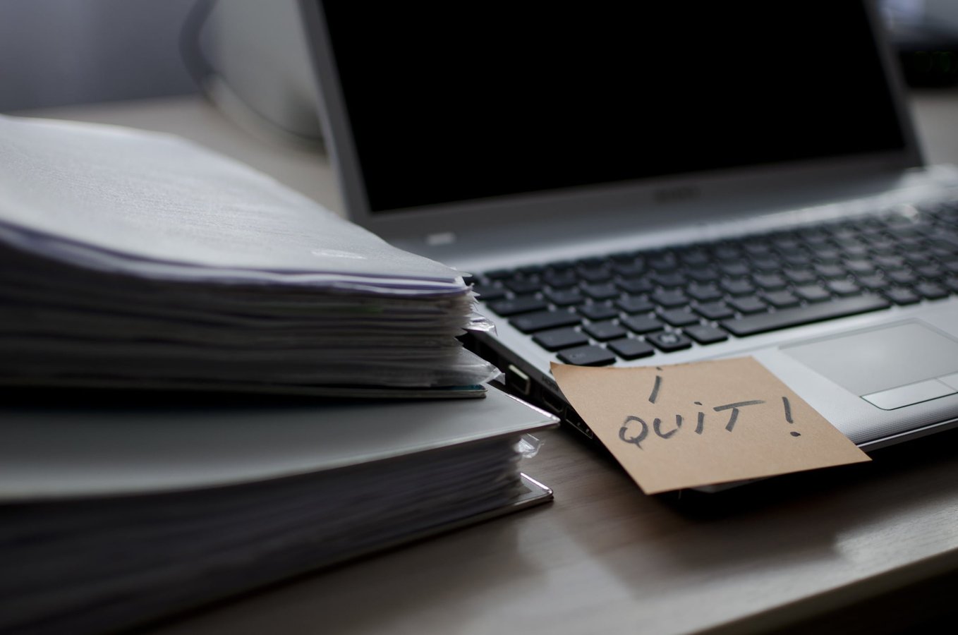 I Quit Blog Image