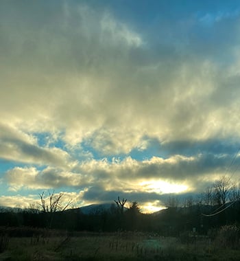 blue clouds