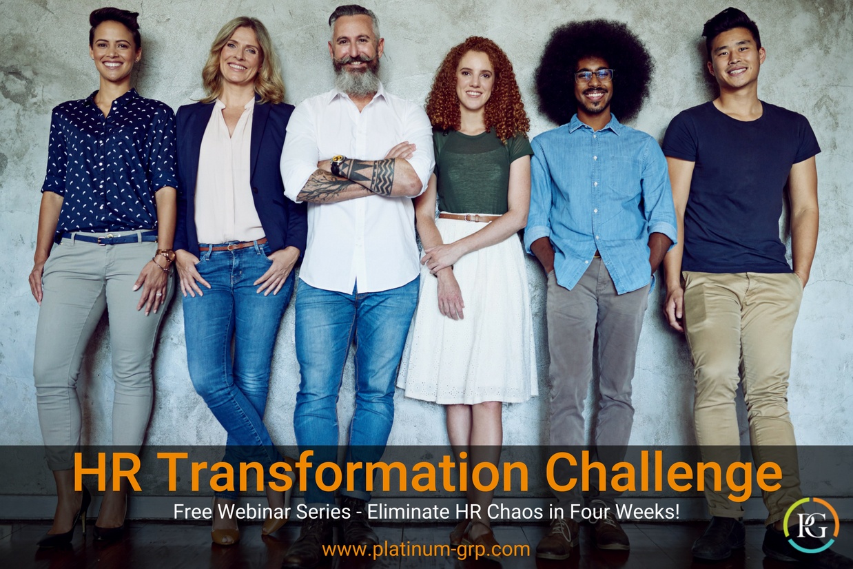 HR transformation challenge - free webinar series