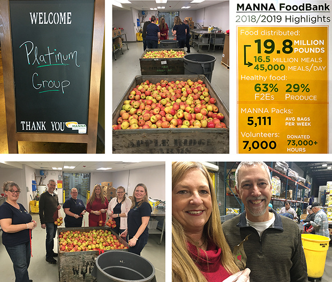 Volunteering for MANNA Food Bank Volunteering for MANNA Food Bank
